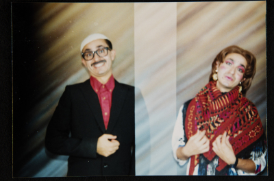 A Photograph from "Grandpa and I", a Theatrical Performance by Inad Theatre, 1997

