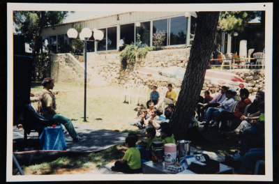 A Photograph from "Grandpa and I", a Theatrical Performance by Inad Theatre, 1997
