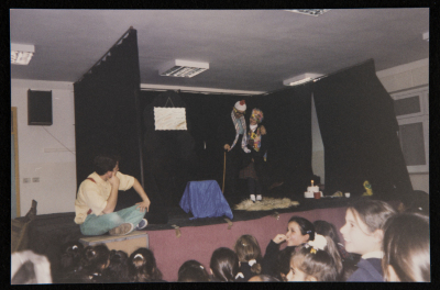 A Photograph from "Grandpa and I", a Theatrical Performance by Inad Theatre, 2000
