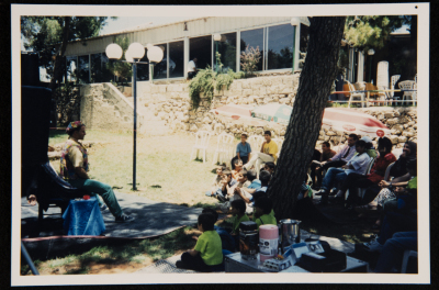 A Photograph from "Grandpa and I", a Theatrical Performance by Inad Theatre, 1997
