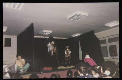 A Photograph from "Grandpa and I", a Theatrical Performance by Inad Theatre, 2000
