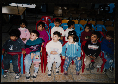 A Photograph from "Grandpa and I", a Theatrical Performance by Inad Theatre, 1997

