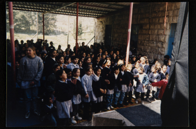 A Photograph from "Grandpa and I", a Theatrical Performance by Inad Theatre, 1997
