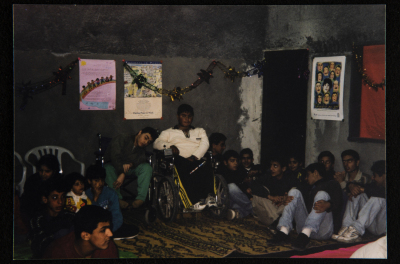 A Photograph from "Grandpa and I", a Theatrical Performance by Inad Theatre, 2000
