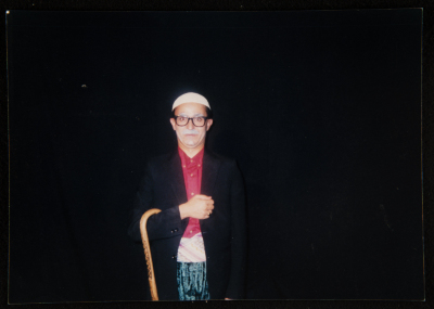 A Photograph from "Grandpa and I", a Theatrical Performance by Inad Theatre, 1997

