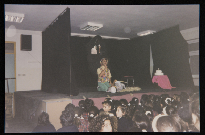 A Photograph from "Grandpa and I", a Theatrical Performance by Inad Theatre, 2000
