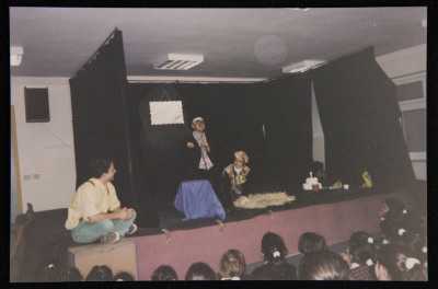 A Photograph from "Grandpa and I", a Theatrical Performance by Inad Theatre, 2000
