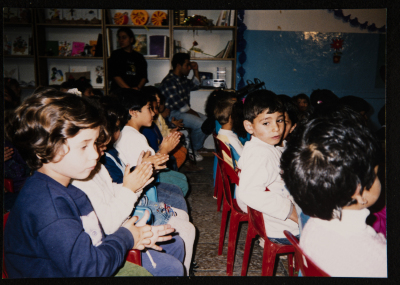 A Photograph from "Grandpa and I", a Theatrical Performance by Inad Theatre, 1997

