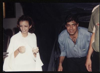 "Until When?!", a Photograph of a Theatrical Performance by Inad Theatre, 2001