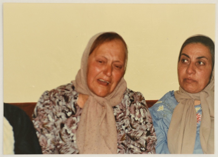 Shaheed Omar al-Qasim's Mother at His Funeral, Jerusalem, 1989