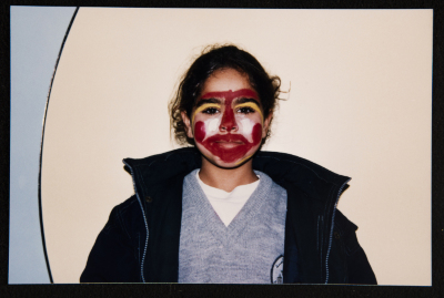 A Photograph of a “Puppet Making, Theatrical Makeup, and Drama Workshop” in Beit Sahour, 2001