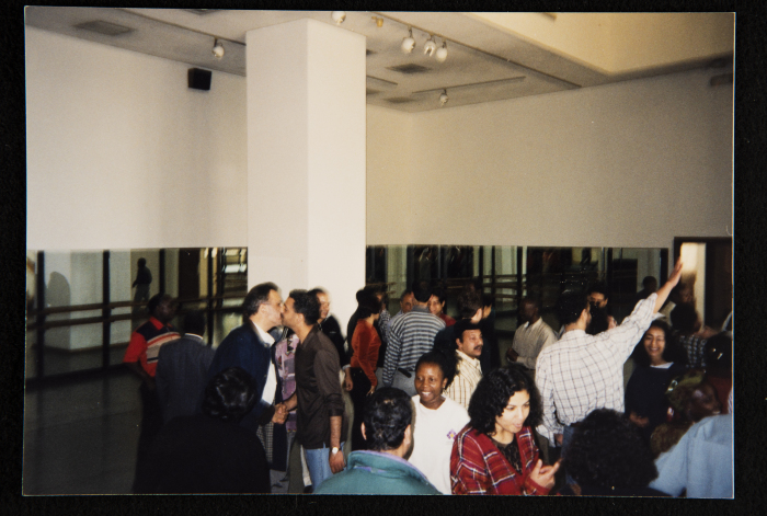 صورة من ورشة رقصة التحطيب، مهرجان أيام عمان المسرحية، 1999
