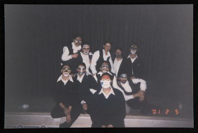 A Photograph of a Puppet Making and Drama Workshop, Inad Theatre
