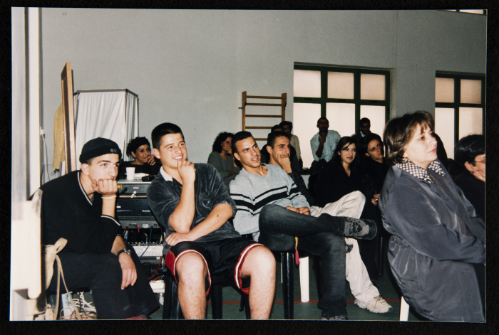 A Photograph from a Playwriting Workshop,  the Royal Court Theatre,  2001