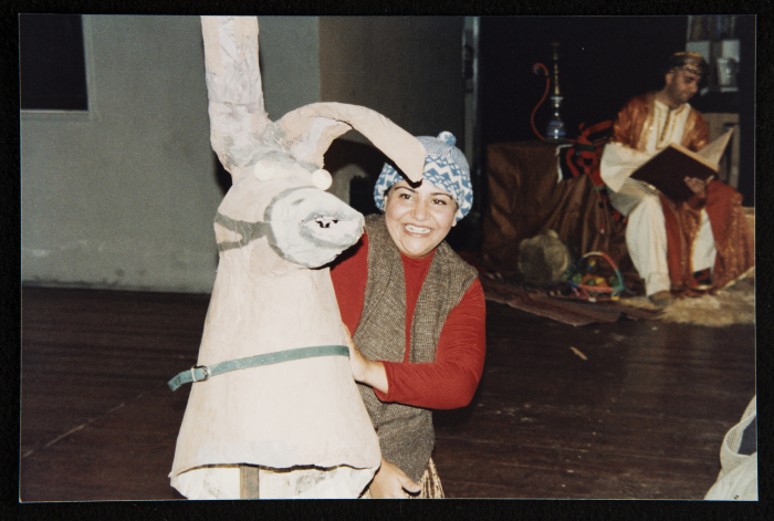 صورة من عرض مسرحية 