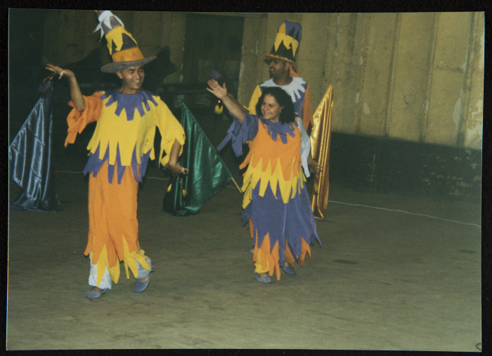 صورة من عرض مسرحي 