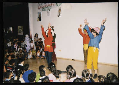 عرض مسرحية كراكوزي في بيت لحم	
