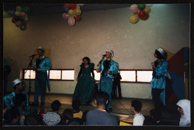 عرض مسرحية كراكوزي في القدس