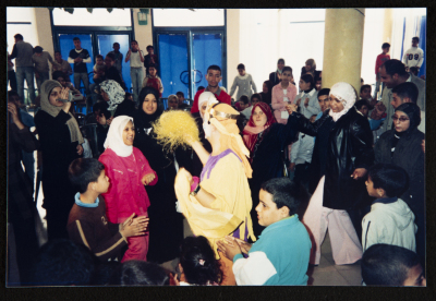 صورة من عرض مسرحية "كراكوزي"، مسرح عناد 

