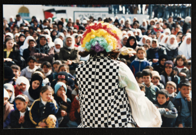 عرض مسرحية كراكوزي في بلدة سعير	
