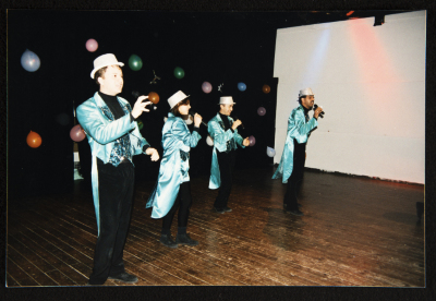 عرض مسرحية كراكوزي في القدس
