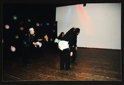 عرض مسرحية كراكوزي في القدس
