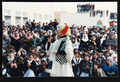 عرض مسرحية كراكوزي في بلدة سعير	

