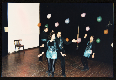 عرض مسرحية كراكوزي في القدس
