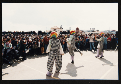 عرض مسرحية كراكوزي في بلدة سعير	
