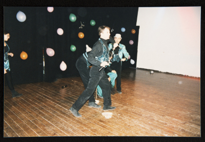 عرض مسرحية كراكوزي في القدس
