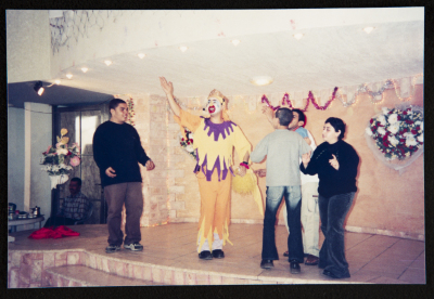 صورة من عرض مسرحية "كراكوزي"، مسرح عناد 
