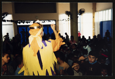 صورة من عرض مسرحية "كراكوزي"، مسرح عناد 
