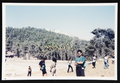 Haitham ash-Shumali at the "Bila Ism" Camp 