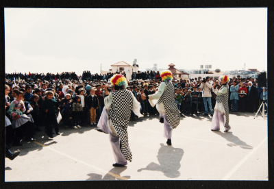 عرض مسرحية كراكوزي في بلدة سعير	
