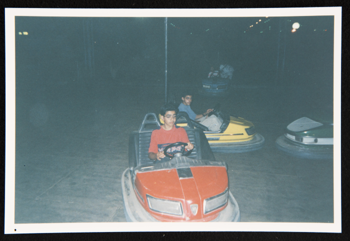 هيثم الشوملي  أثناء مشاركته في معسكر 