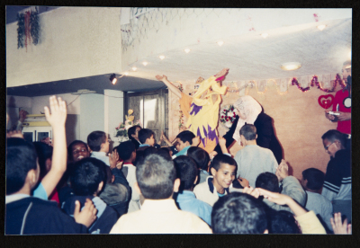 صورة من عرض مسرحية "كراكوزي"، مسرح عناد 
