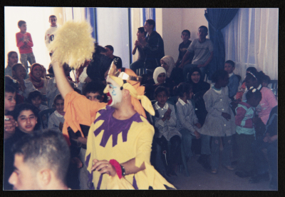 صورة من عرض مسرحية "كراكوزي"، مسرح عناد 
