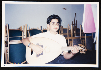 Haitham ash-Shumali at the "Bila Ism" Camp 