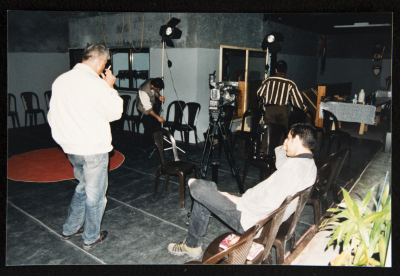 لقاء صحفي في مسرح عناد