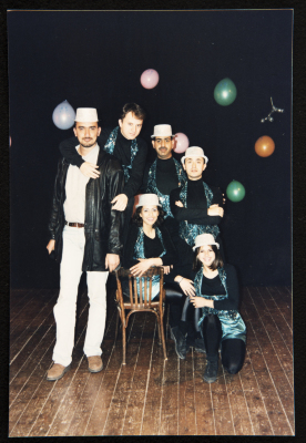 عرض مسرحية كراكوزي في القدس
