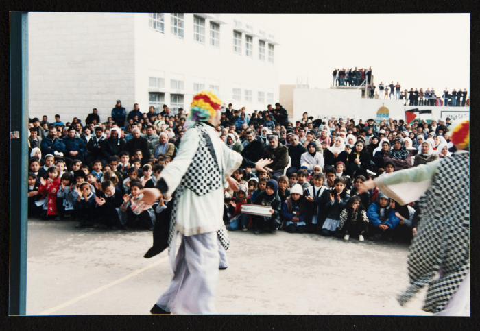 عرض مسرحية كراكوزي في بلدة سعير	
