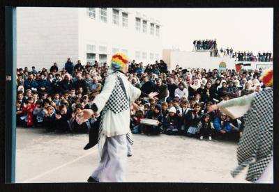 عرض مسرحية كراكوزي في بلدة سعير	
