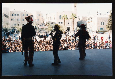 عرض مسرحية كراكوزي في بيت لحم	
