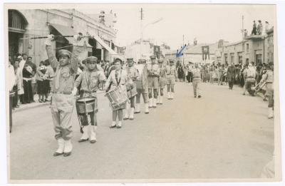 A Scout Parade on Holy Saturday 