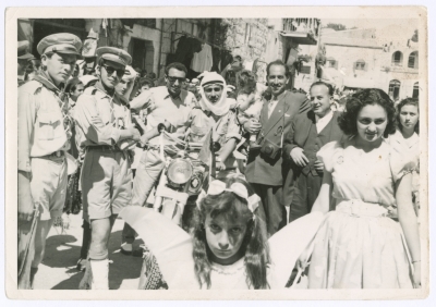 A Scout Parade on Holy Saturday by Sareyyet Ramallah-First Ramallah Group (FRG) 