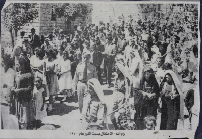 A Glimpse of Holy Saturday in Ramallah, 1960