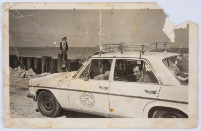 Etimad Taxi in Gaza 