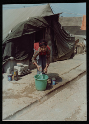 A Child in al-Beddawi Camp for Palestinian Refugees, 1981

