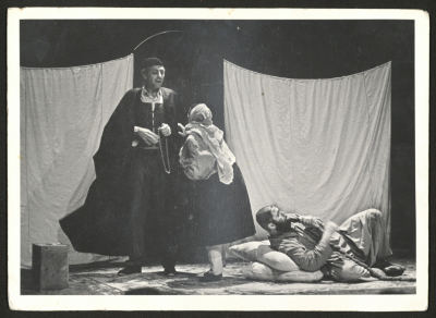 A Photograph from a Theatre Production of El-Hakawati