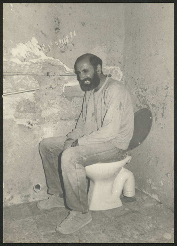 A Photograph of Edwar Moʿallem, 1983